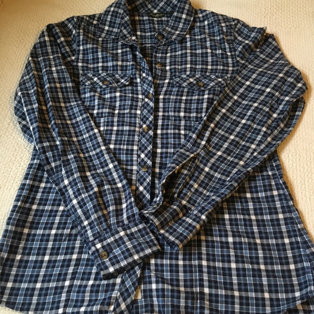 Eddie Bauer flannel shirt XS